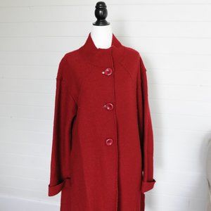 Red Wool Coat